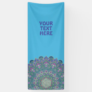 Lona Flor De Vida - Mandala Estilo India 2