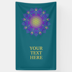 Lona Flor de vida - Mandala india 3