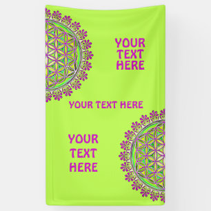 Lona Flor De Vida - Ornamentos De Florencia Vintage 2