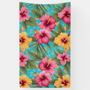 Lona Flor tropical de piña