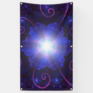 Lona Flor ultravioleta hermosa del Nightshade del