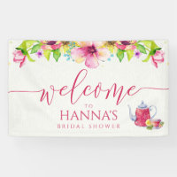 Floral Garden Tea Fiesta Bridal Shower