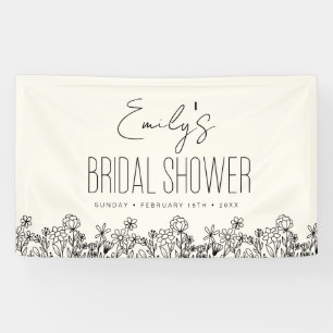 Lona Floral para Despedida de Soltera Boho de Flores Si