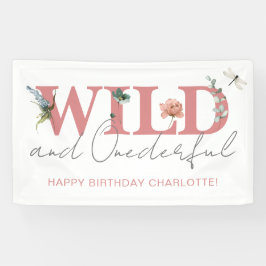 Lona Floral Pink Wild & Onemaravilloso Chica Primer cum