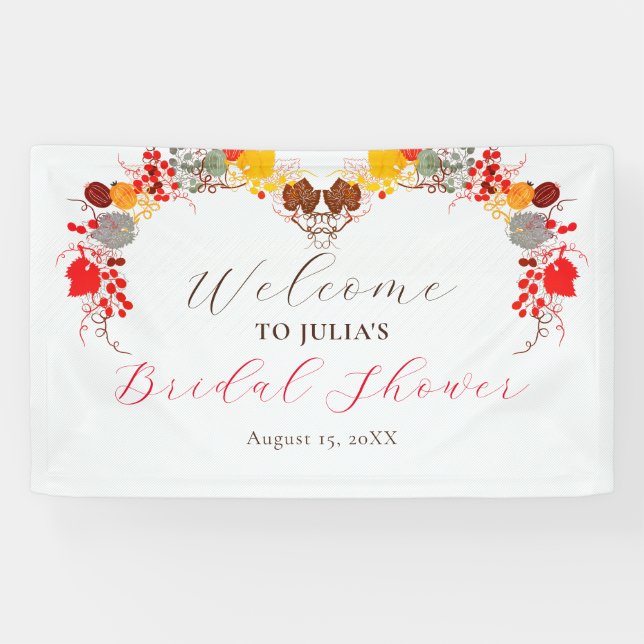 Lona Florales franceses Sweet Berry Grapes Bridal Showe (Horizontal)