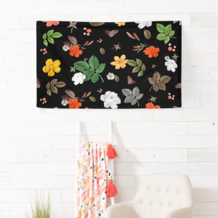 Lona Flores amarillas y rosas blancas 8