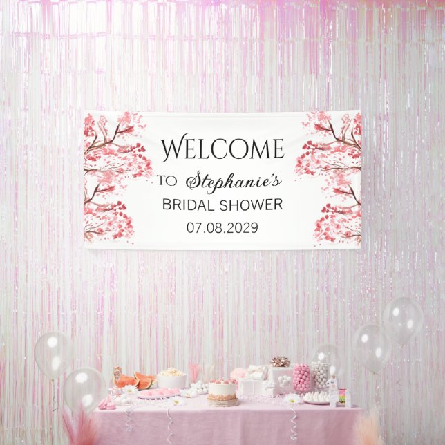 Lona Flores de Cerezo Rustic Despedida de Soltera (Fiesta)