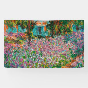 Lona Flores Giverny del Irises Monet Garden