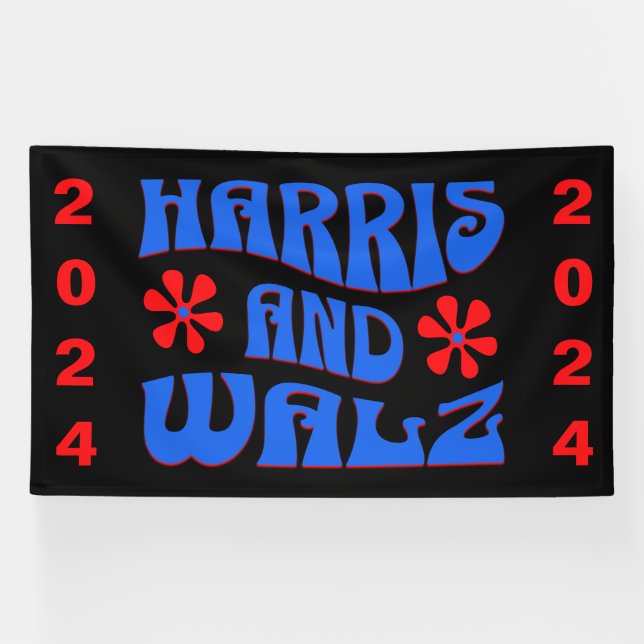 Lona Flores Harris y Walz Retro (Horizontal)
