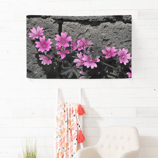 Lona Flores moradas (In situ)