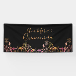 Lona Flores silvestres Personalizado