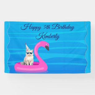 Lona Flotador de gato personalizado