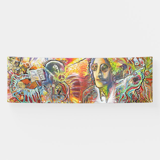 Lona flower power, peace, love, music by www.robsky.de (Horizontal)