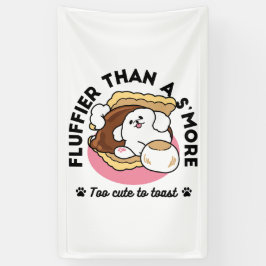 Lona Fluffier Tha S’more - Perro y bollo de postre