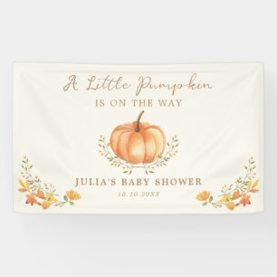 Lona Foliage del Boho Pumpkin Fall Baby Shower