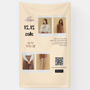 Lona Folleto de venta de moda 12.12 – Hasta un 30% de d