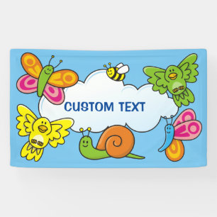 Lona Fondo de animales para bebés