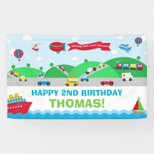 Lona Fondo de bienvenida de la fiesta de cumpleaños del