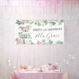 Lona Fondo de bienvenida para la vegetación del Eucalyp