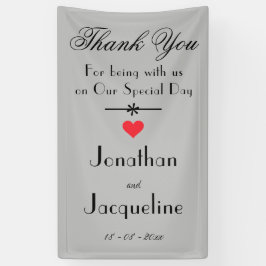 Lona Fondo de la cabina fotográfica personalizada Boda