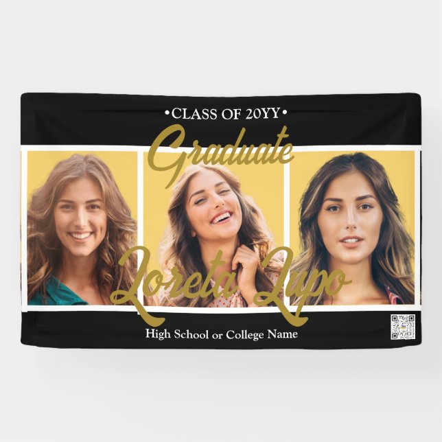 Lona Fondo del partido de graduación (Horizontal)