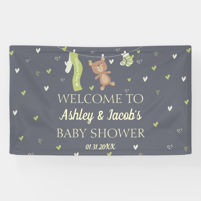 Lona Fondo del planeta Astronauta de cumpleaños en el e (Horizontal)