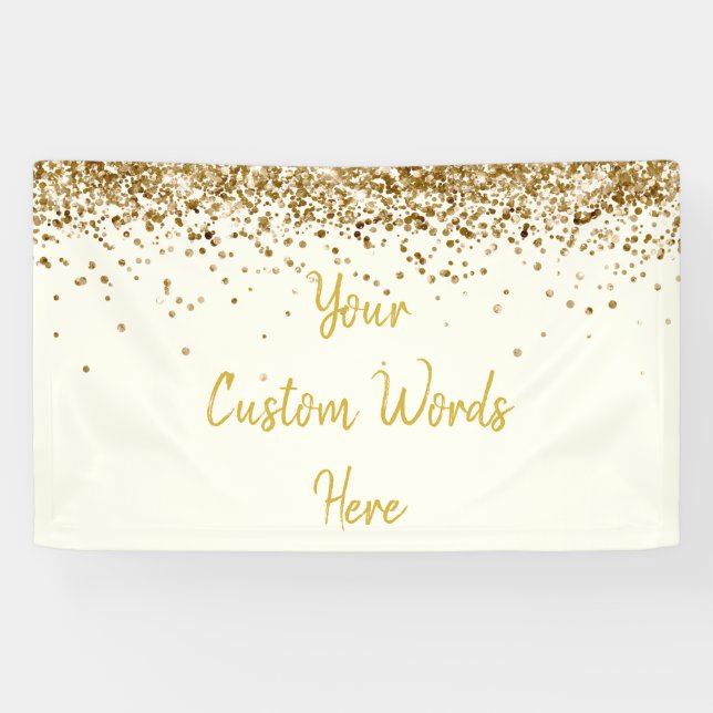 Lona Fondo personalizado Foto del partido de cumpleaños (Horizontal)