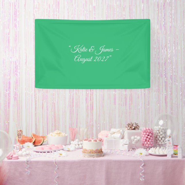 Lona Fondo Verde Menta Plano – Diseño de Boda (Fiesta)