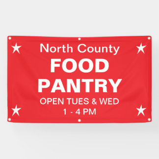 Lona Food Pantry Banner