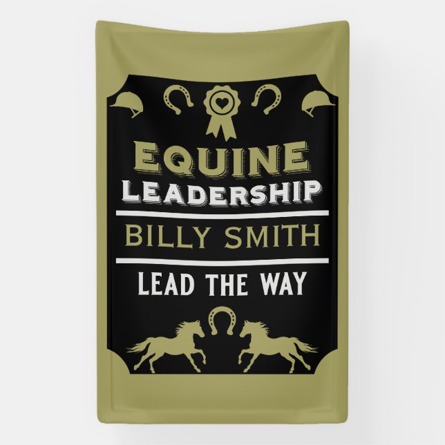 Lona Formación de liderazgo ecuánime (Vertical)