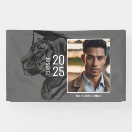 Lona Foto de adición de graduación única