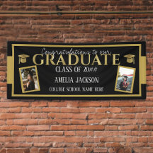Foto De Felicitaciones A La Graduación De Negro Y 