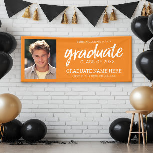 Lona Foto de graduación - Clase con Naranja Virtual