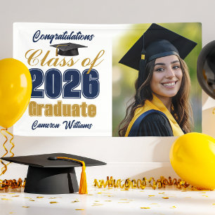 Lona Foto de la fiesta de graduación de la promoción 20