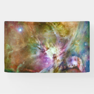 Lona Foto decorativa de la galaxia de la nebulosa de Or