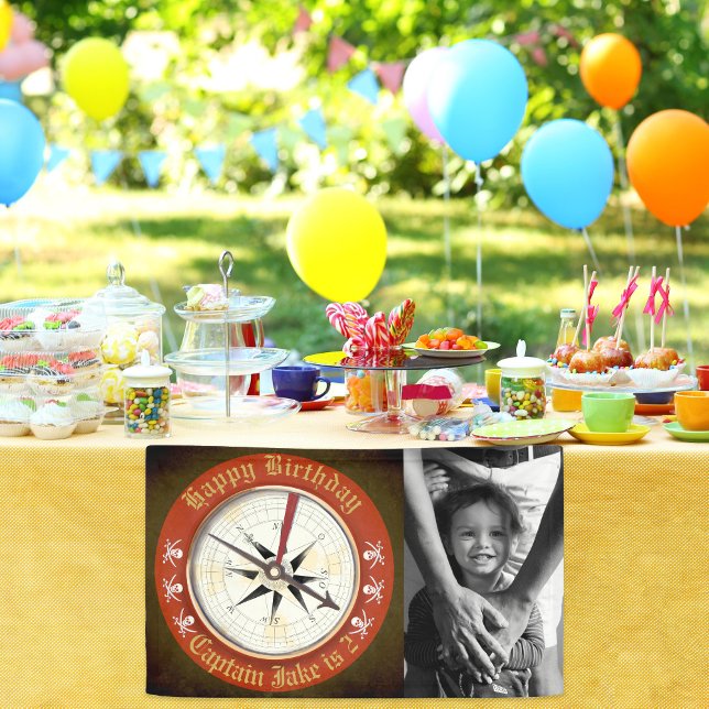 Lona Foto del Fiesta pirata feliz cumpleaños (Subido por el creador)