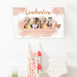 Lona Foto del Partido de Graduación Personalizado Fuzz 