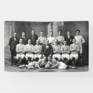 Lona Foto del primer equipo nacional de fútbol australi