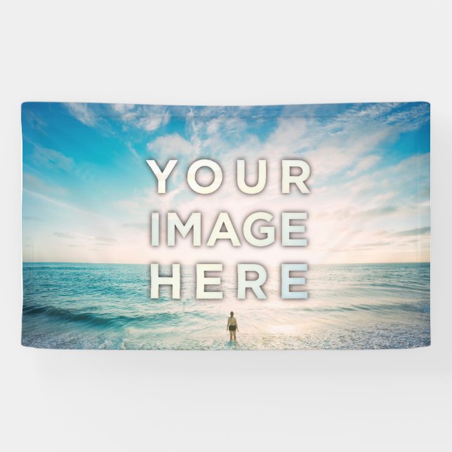 Lona Foto Personalizado personalizada (Horizontal)