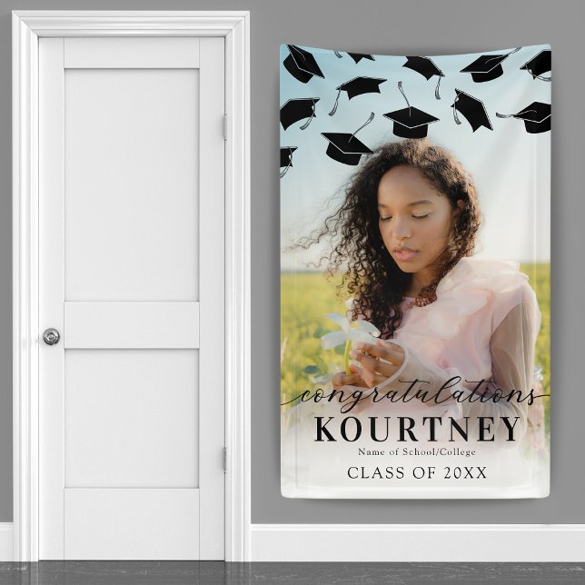 Lona Foto simple de graduación 2025 (Subido por el creador)