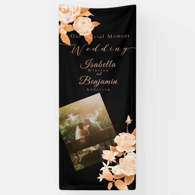 Lona Foto vertical Rosa de Moda boda (Vertical)