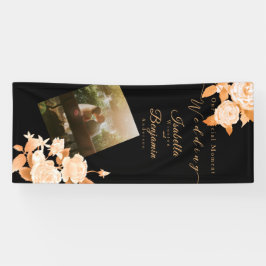 Lona Foto vertical Rosa de Moda boda