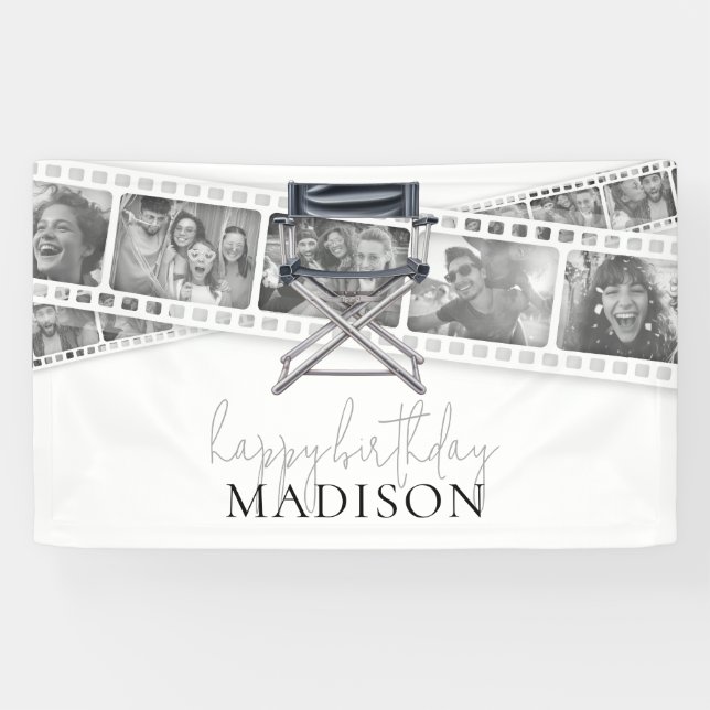 Lona Fotos de películas retro de películas para adultos (Horizontal)