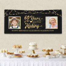 Fotos del entonces y ahora para el 60 cumpleaños c