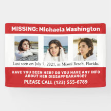 Fotos y texto "PERSONA DESAPARECIDA"