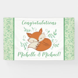 Lona Fox Baby Shower Woodland Animals