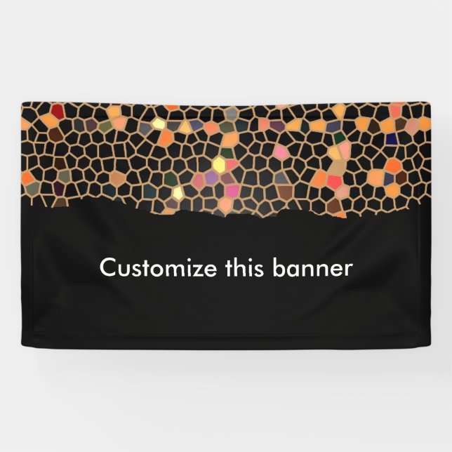 Lona Fractura de la bandera del techo de cristal (Horizontal)