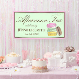 Lona Frenh Macarons Wedding Shower Fiesta de té por la 