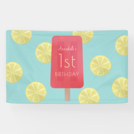 Lona Fresa Lemonade Popsicle Chica
