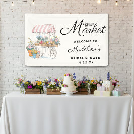 Lona Fresh Off The Market Bridal Shower Welcome Sign